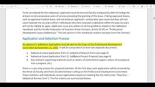 Sabbatical Orientation Workshop (Application Year 2022-2023)
