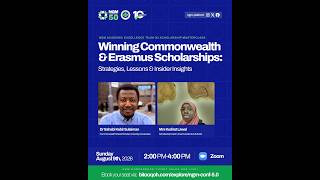 Winning Common Wealth and Erasmus Scholarship