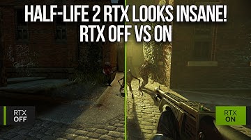 Half-Life 2 RTX Looks INSANE - RTX Off vs On Comparison | Full Ray Tracing and DLSS 4