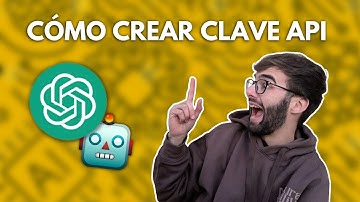 ▶️ Cómo CREAR CLAVE API KEY en OpenAI 🤖