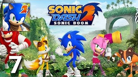 Sonic Dash 2 Sonic BOOM - Gameplay Walkthrough Part 7 (ios Android)