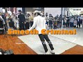 Dance performance michael jackson smooth criminal choreography cai jun