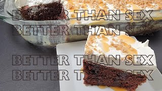 How to make a Bakery Style Super Moist "Better Than Sex Cake" Recipe