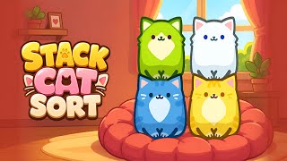 Stack Cat Sort (by ACTIONFIT) IOS Gameplay Video (HD) screenshot 4