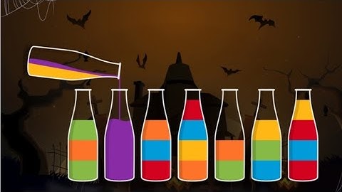 Water colour sort puzzle level 70 😱 walkthrough gameplay 🎮😱🎯_ Android Gameplay 😱🎯🎮