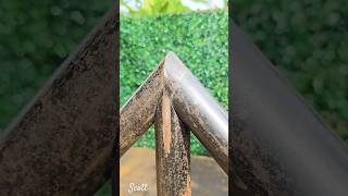 Round pipe corner connect beginners guide #welding