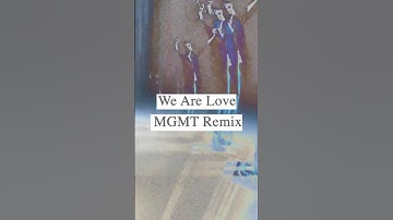The⁩ @whoismgmt Remix of We Are Love has dropped on all platforms. #TheCharlatans #NewMusic #MGMT