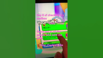 #roblox #mailbox  day 8  of checking my mailbox in psx