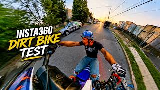 INSTA360 Camera Dirt Bike Wheelie TEST