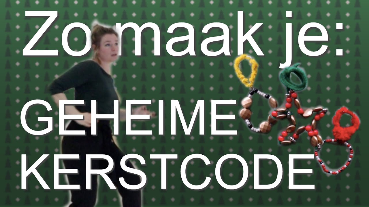 Zo maak je een: GEHEIME CODE - YouTube