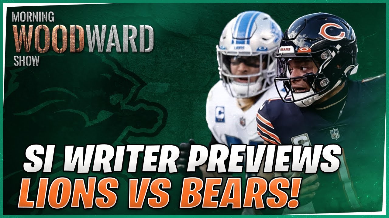 Sports Illustrated writer PREVIEWS Detroit Lions vs Bears - YouTube
