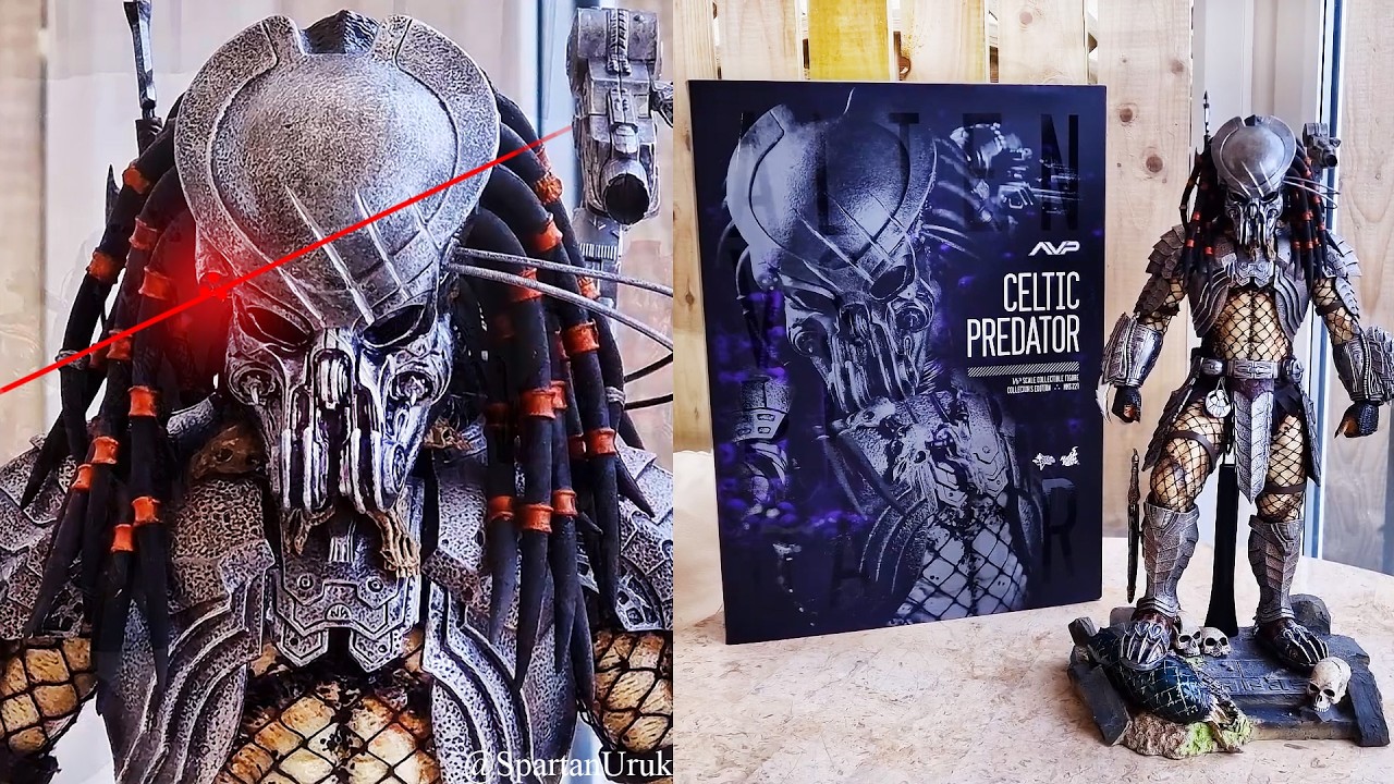 Hot Toys Alien Vs Predator Celtic Predator 2.0 Figure Review