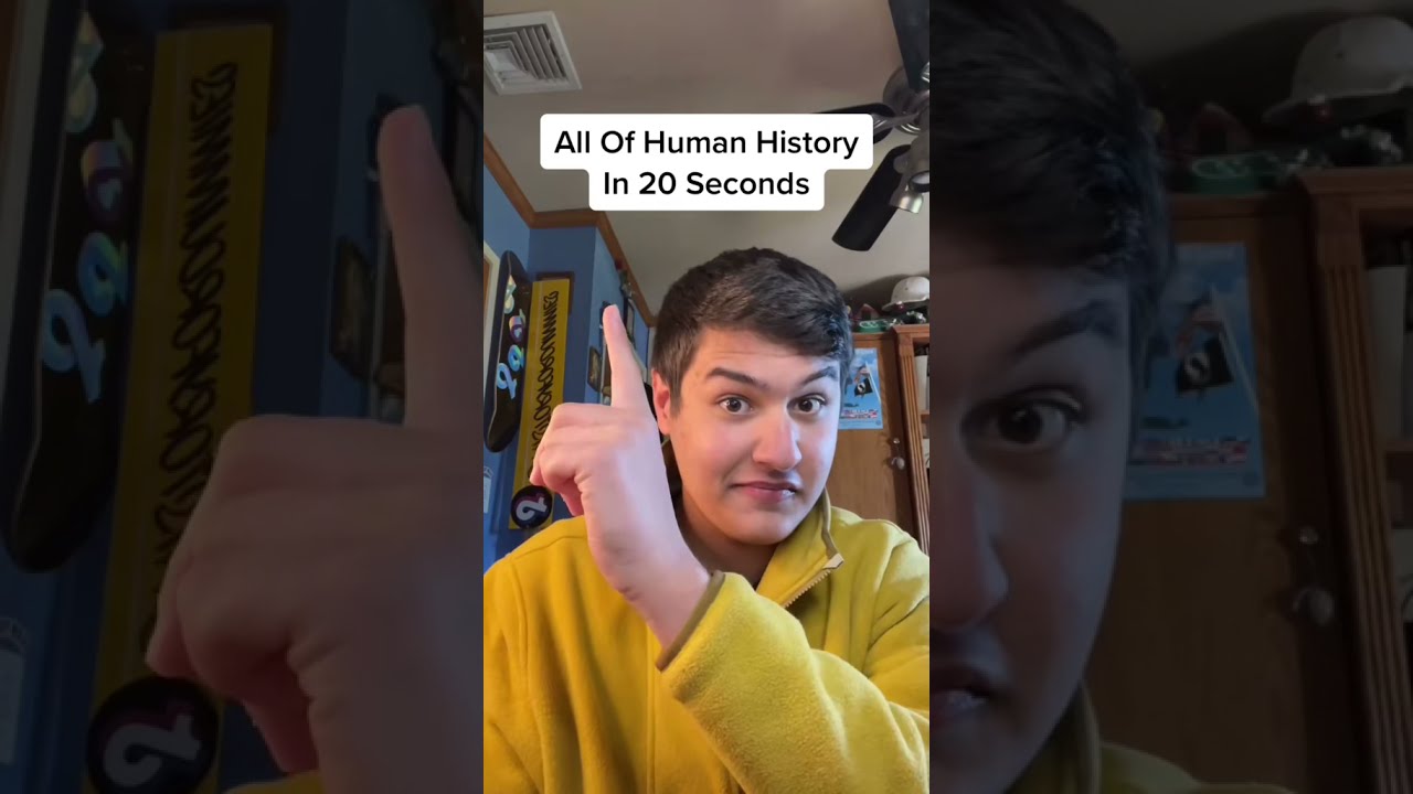 All of Human History in 20 Seconds