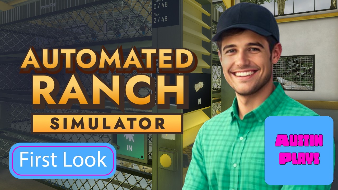 Automated Ranch Simulator First Look! Building the ULTIMATE Auto Farm 💰 ...
