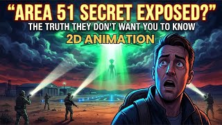 Area 51: America’s Darkest Secret Finally Revealed | UFOs, Aliens &amp; Hidden Truth l 2D animation 