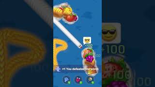 Worm family ( eat em all) #wormfamily #wormgames #trending #viral #shorts