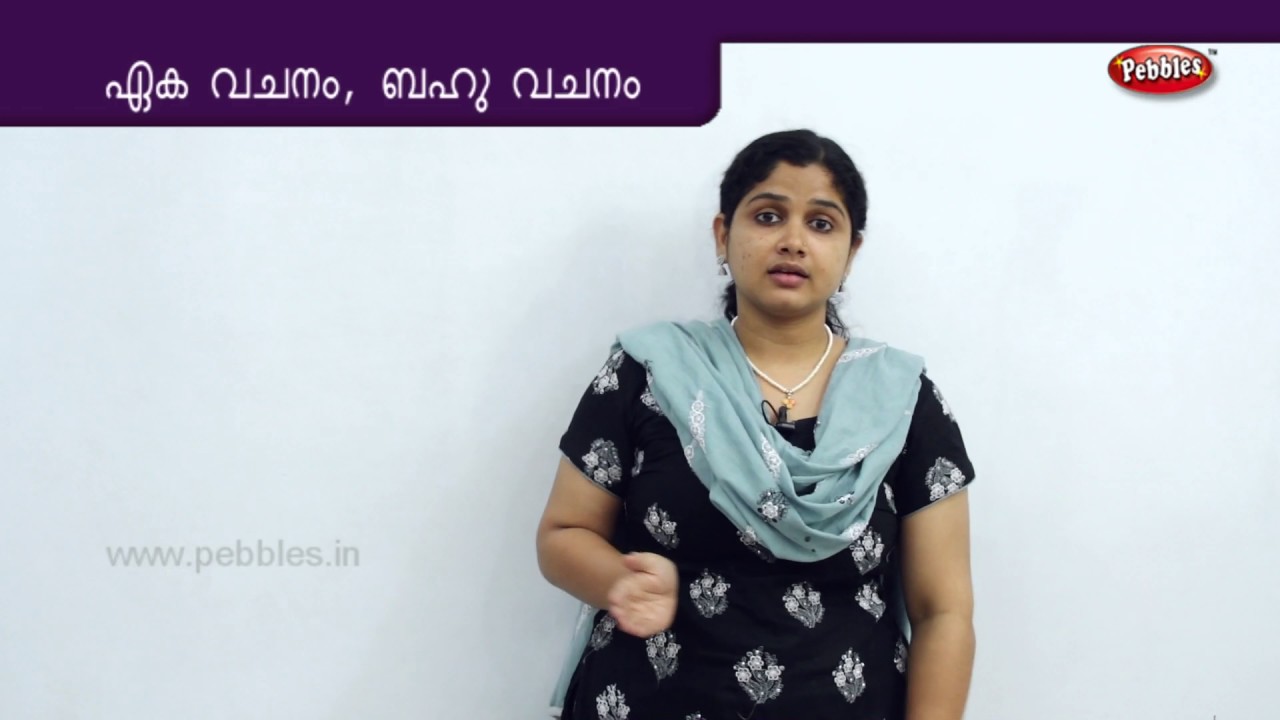 Learn Singular & Plural in Malayalam | Preschool ...