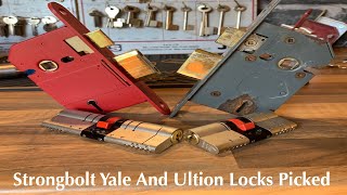 Strongbolt Yale And Ultion Locks Picked