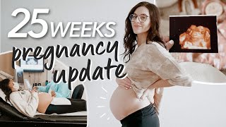 I GOT A 3D ULTRASOUND || 25 Week Pregnancy Update