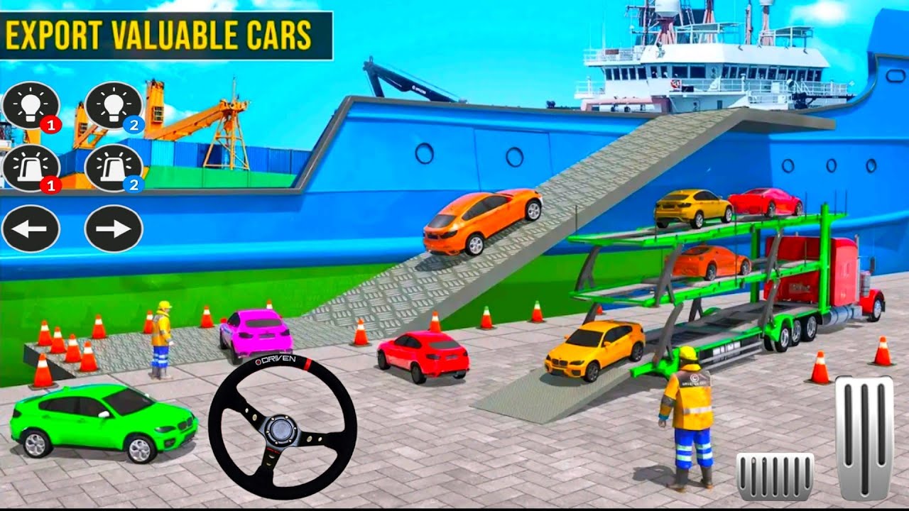 Car Transporter Truck Games : Cargo Ship Simulator (Early Access) 