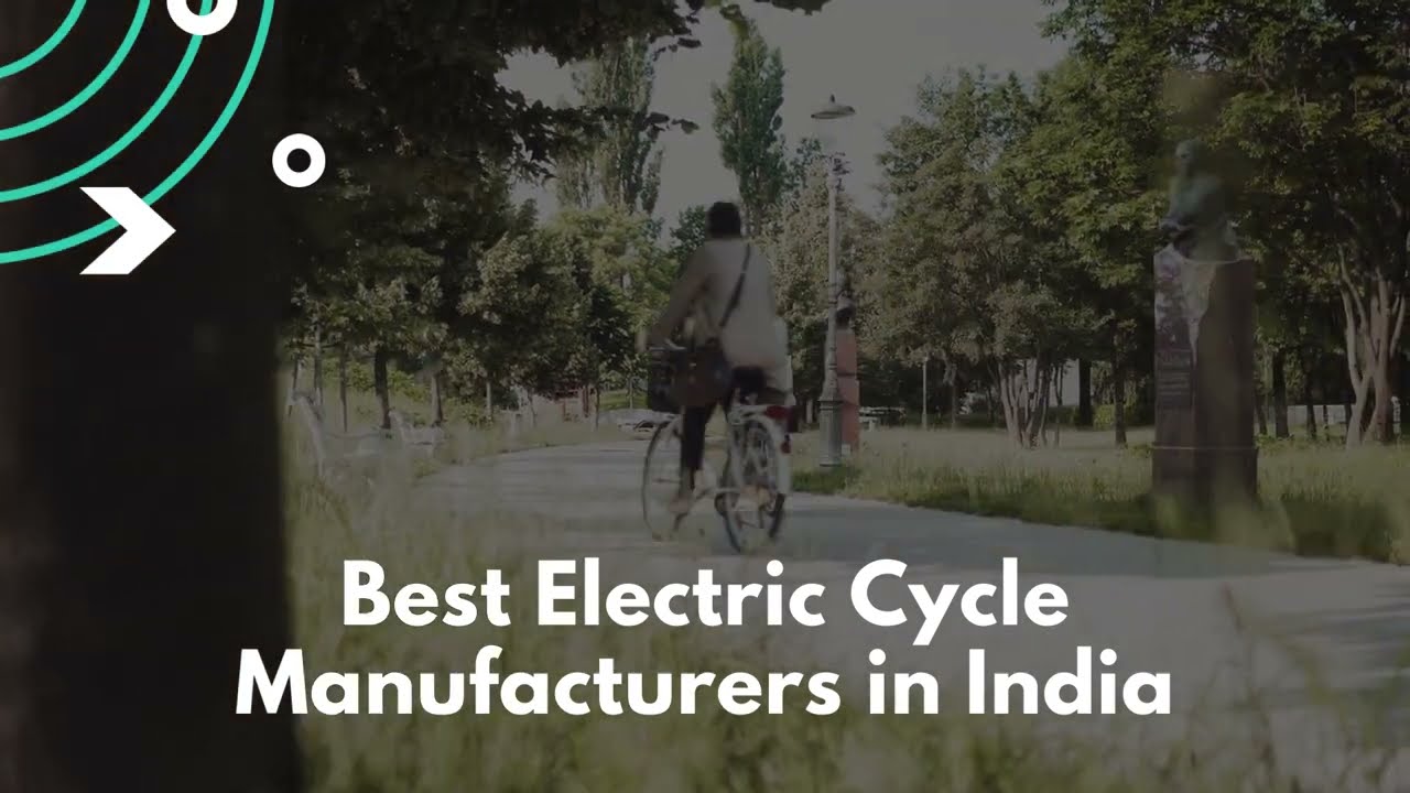 Best Electric Cycle Manufacturers in India YouTube