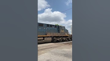 CSX I137-19 Intermodal Train from Sterling, Ohio 5/20/2023