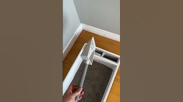 BEST litter box set up.