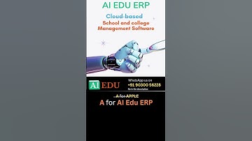 Ai Edu college ERP system | College ERP software for Engineering colleges #collegeerp
