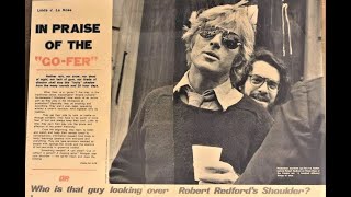 Ira Gallen working as a Production Assistant on Three Days of the Condor starring Robert Redford