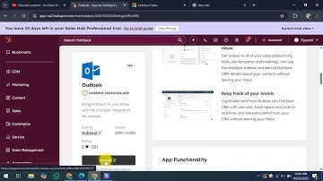 How To Sync Hubspot With Outlook