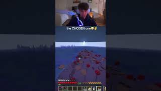 the CHOSEN one😭✌️#streamer#fyp#funny#gaming#twitch#viralshorts#shorts#gamer#minecraft#funnymoments