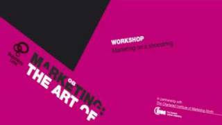 Workshop Part 55 Marketing On A Shoestring Mtao 08