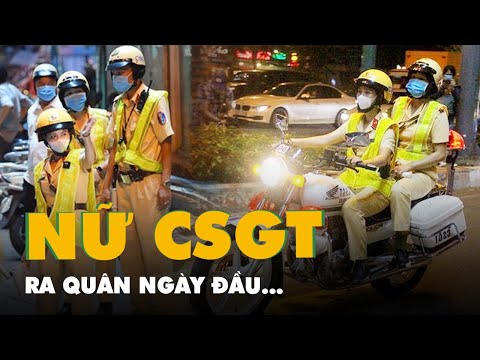 Video Nữ CSGT kiểm tra nồng độ cồn trên đường Phạm Văn Đồng - youtube
