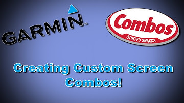 Garmin Combos - Customizing your screen to get the most out of your unit!