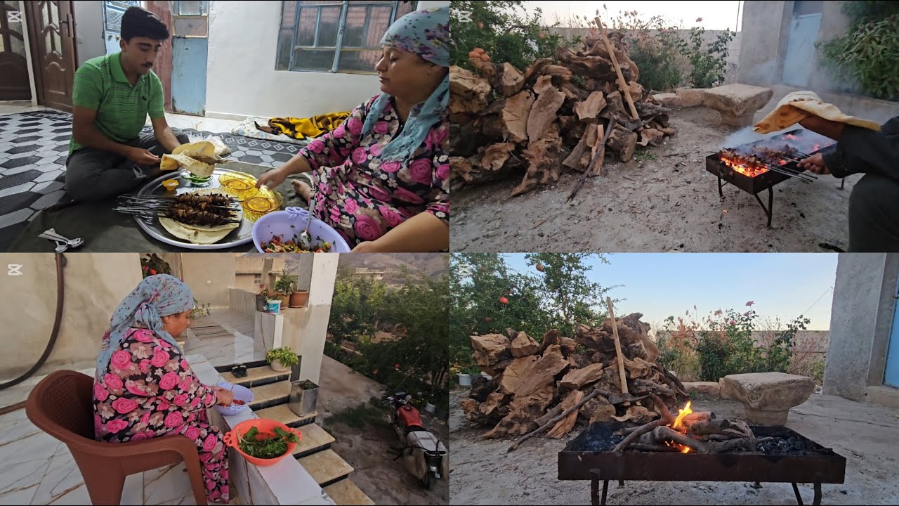 شويت فشافيش ع النار