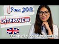 5 TIPS on HOW TO PASS JOB INTERVIEW (Job search in UK)