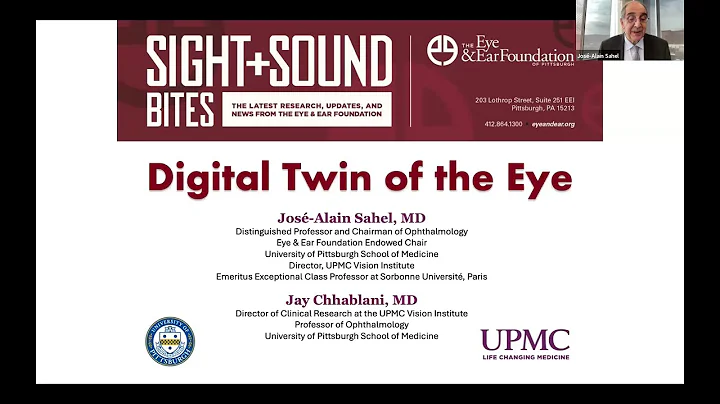 Sight + Sound Bites: Digital Twin of the Eye