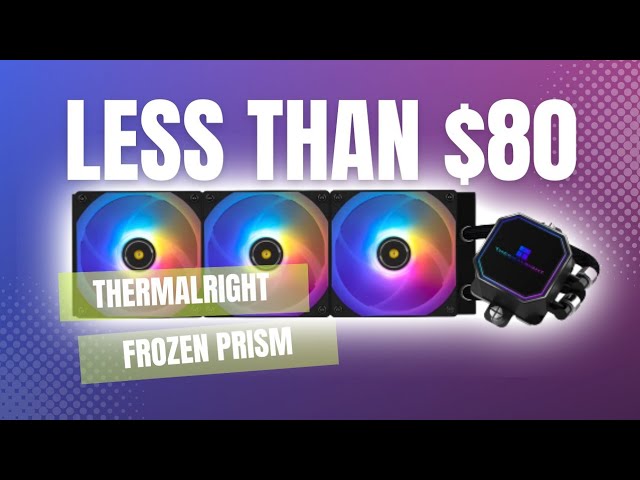 Best budget 360mm RGB AIO? - Thermalright Frozen Prism 360 ARGB Review 