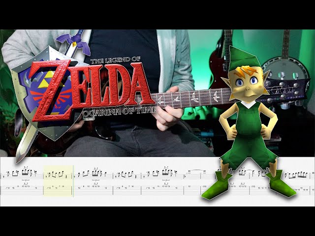 Legend of Zelda - Ocarina of Time - Kokiri Forest cover (with TABS) class=