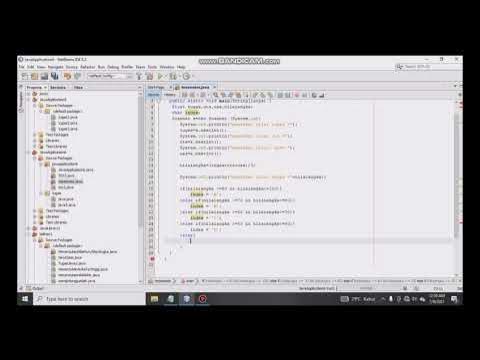 Tugas Java Mata Kuliah Pemrograman - YouTube