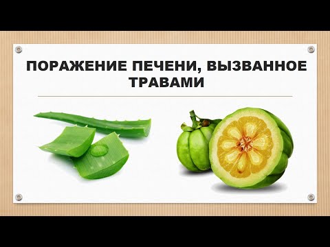 лекция: ПОРАЖЕНИЕ ПЕЧЕНИ, ВЫЗВАННОЕ ТРАВАМИ