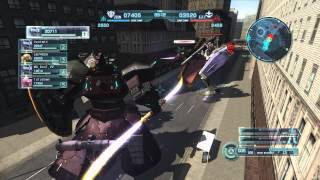 20141001【機動戦士ガンダムバトオペ】先行量産型ゲルググ-無人都市R