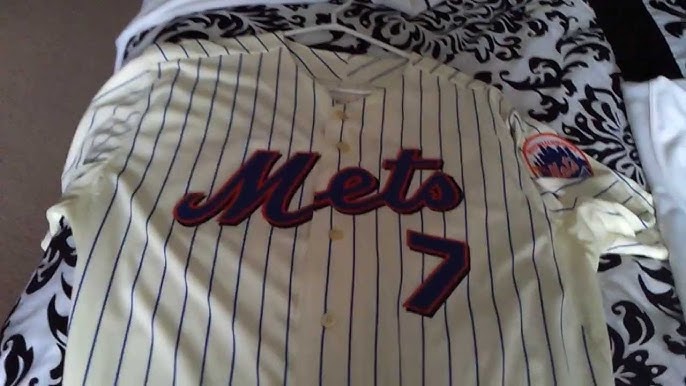 Jose Reyes Mets Authentic Pro Majestic Cool Base Jersey! 