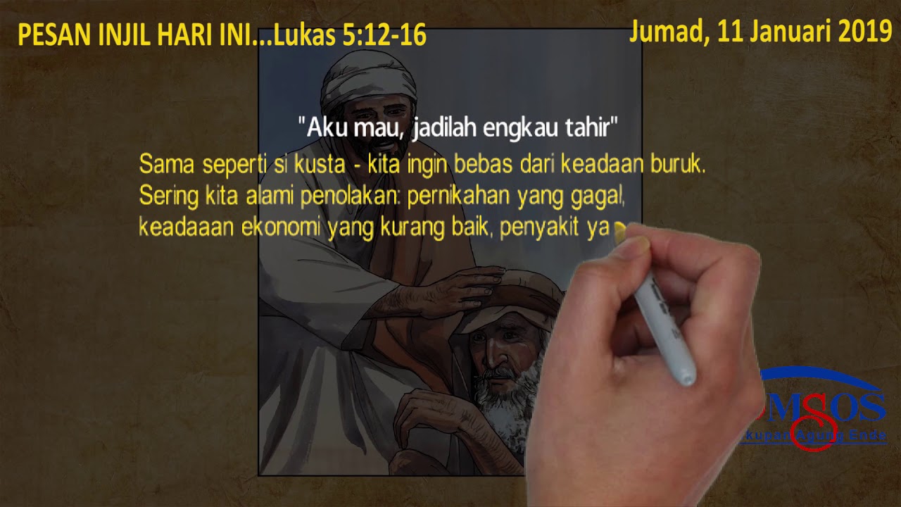 Pesan Injil Hari Ini Jumad 11 Januari 2019 Youtube