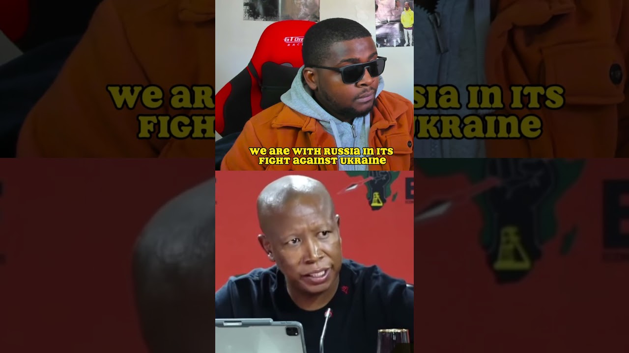 South Africa Stands With Russia - Julius Malema 