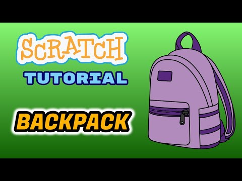 The BACKPACK in SCRATCH 🎒 | How to Use It | Functions | Scratch Tutorial 3.0