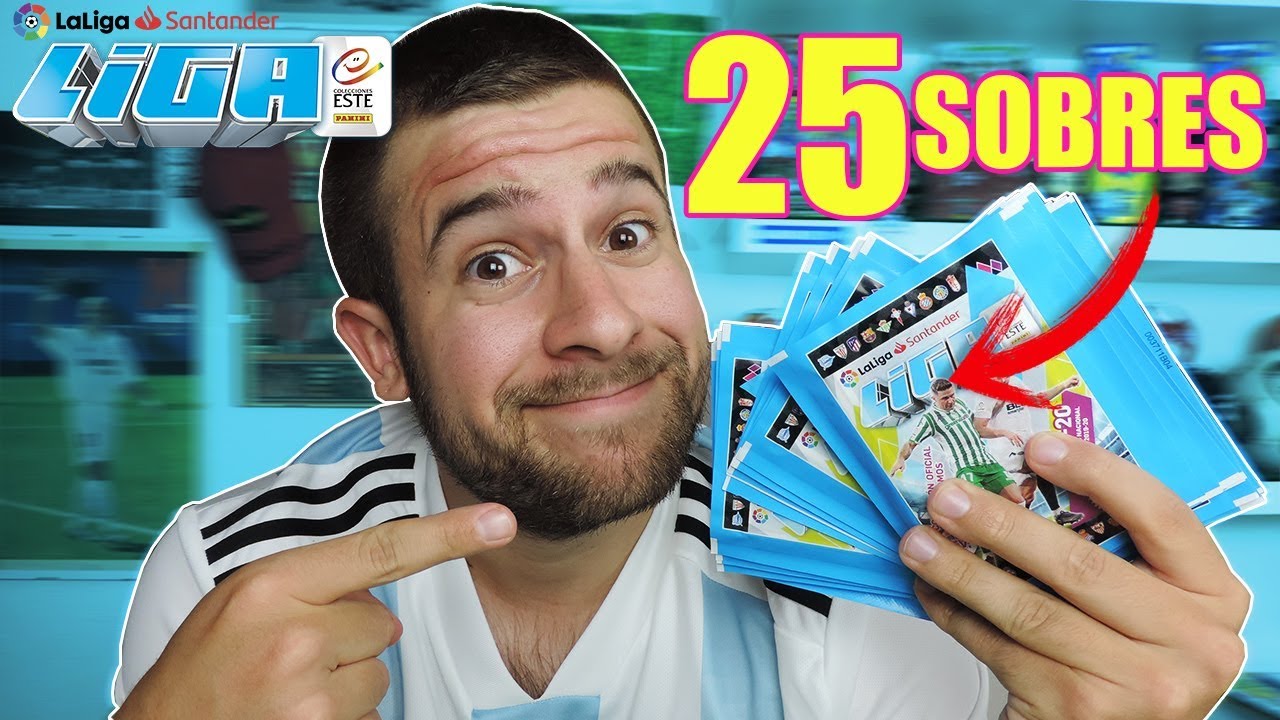 MEGA APERTURA! 25 SOBRES LIGA ESTE 2019-20 | TERMINADO LA EDICIÓN!