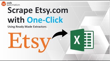 Scrape Etsy.com for Products, Stores, Pricing + more (no code 2025)