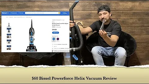$60 Bissel Powerforce Helix Vacuum Review