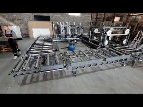 Верстат вертикальний для різання поролону та мінвати ЧПУ., видео 1